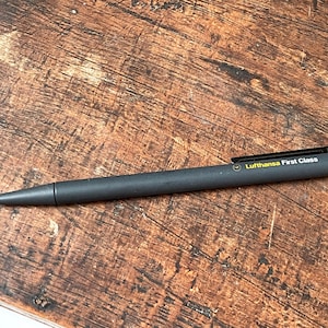 Lamy-balpen Lufthansa First Class zeldzaam matzwart Executive luxe schrijfcadeau