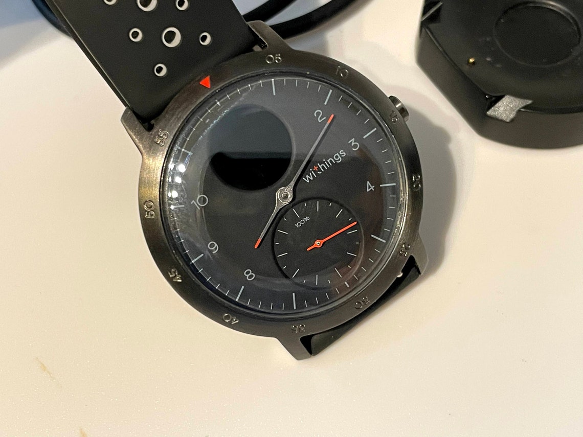 Nokia Withings HR sport 40mm smart watch activity design | Etsy