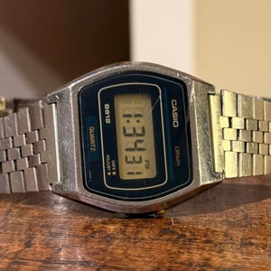 Vintage Casio B-612 (350) LCD Watch, Rare Japan M Model, Retro Digital Wristwatch, Collectible Vintage Timepiece, Unisex Classic Style