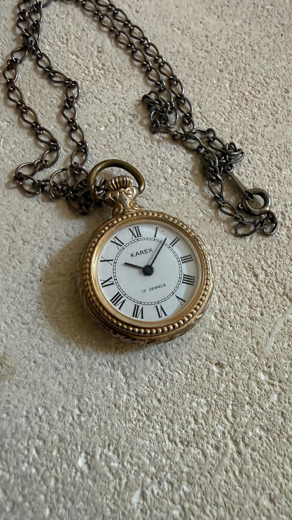 Karex Pocket Watch, Mechanical Manual Wind with 25mm Dial, foto 2 di 3