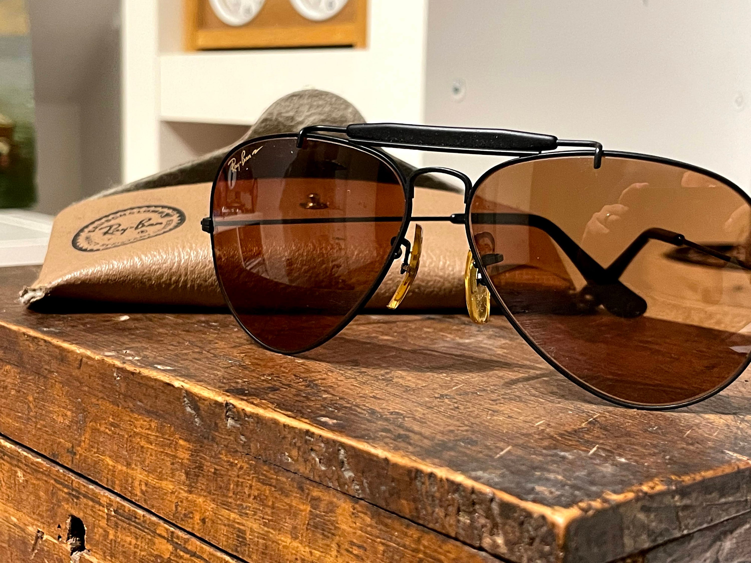 Vintage Ray ban Bausch Lomb W1664 VXAS Outdoorsman Chromax