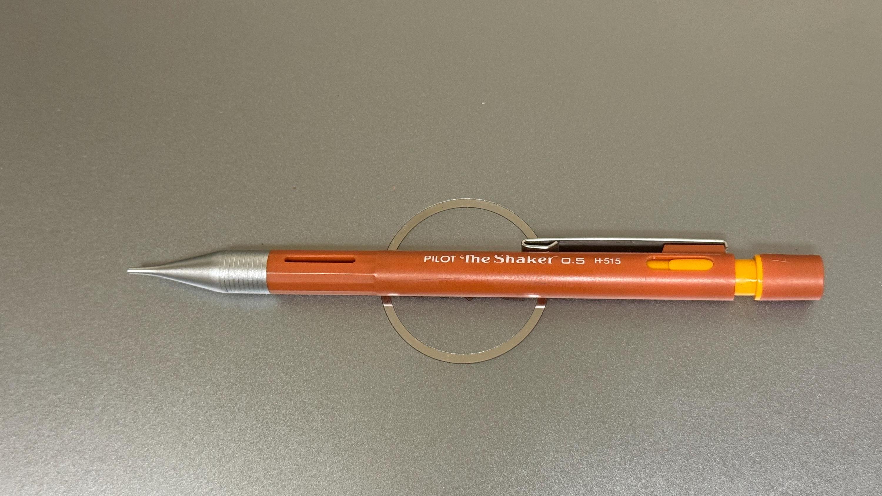 Vintage Pilot the Shaker H515 RARE Brown Mechanical Pencil JAPAN