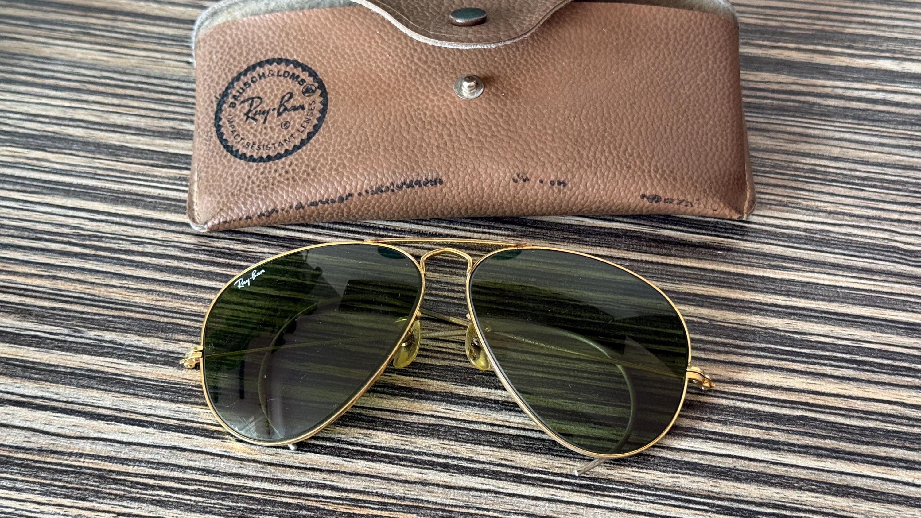 Ray-Ban レイバンBausch & Lomb サングラス アビエーター美品 Bausch lomb aviator - Etsy 日本