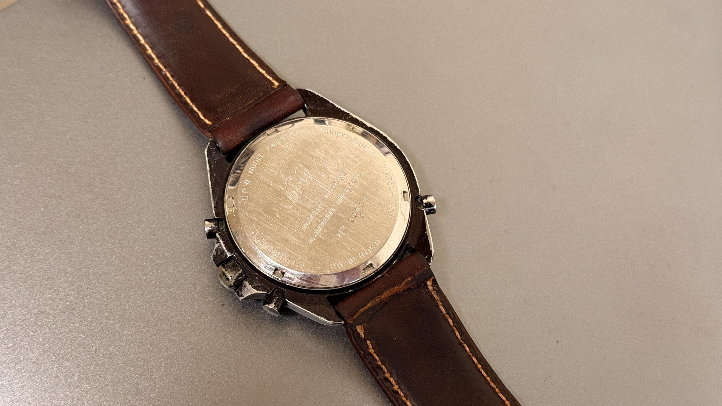 u*f様 DPW Military Tested 腕時計 DPW Analog Digital Diver Men's Watch | Navitimer Pluton 4 Stormo