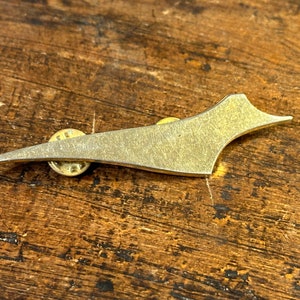 Concorde Air France Vintage Gold Pin - Retro Luftfahrt Schmuck, klassisches Flugzeug Revers Abzeichen, einzigartiges Flug Souvenir Geschenk