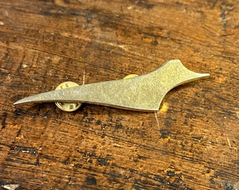 Vintage 14k Miniature WWII Single Propeller Plane Pin Brooch - Etsy