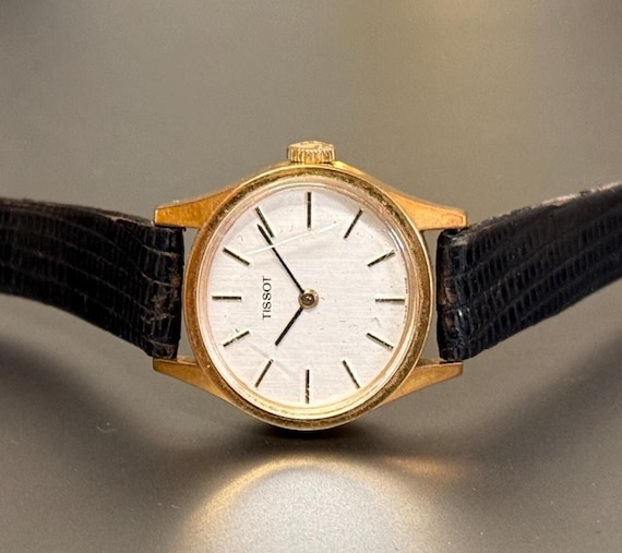 Tissot ゴールド 18k 金無垢　時計　デッドストック　ヴィンテージ Vintage Tissot Gold Plated Mechanical Watch, Swiss Made Retro