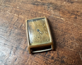 Laco Vintage Tank Watch Cal 550 Spares & Repair Parts DRGM Mechanical Wristwatch Restoration