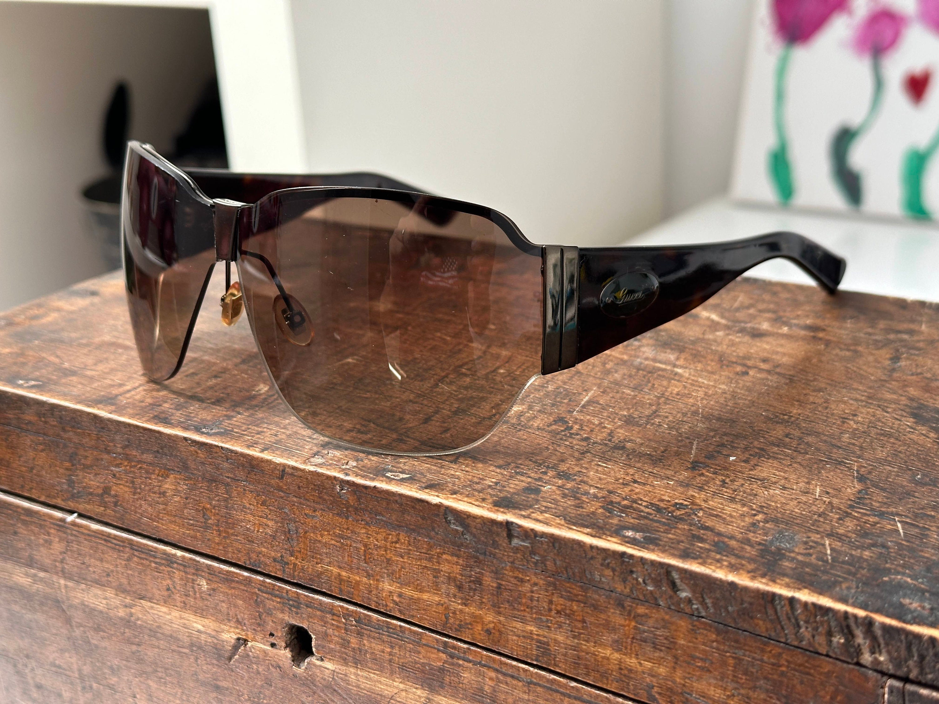 Gucci Sunglasses GG 2765/S RDVIS Brown - Made in Italy Full Face