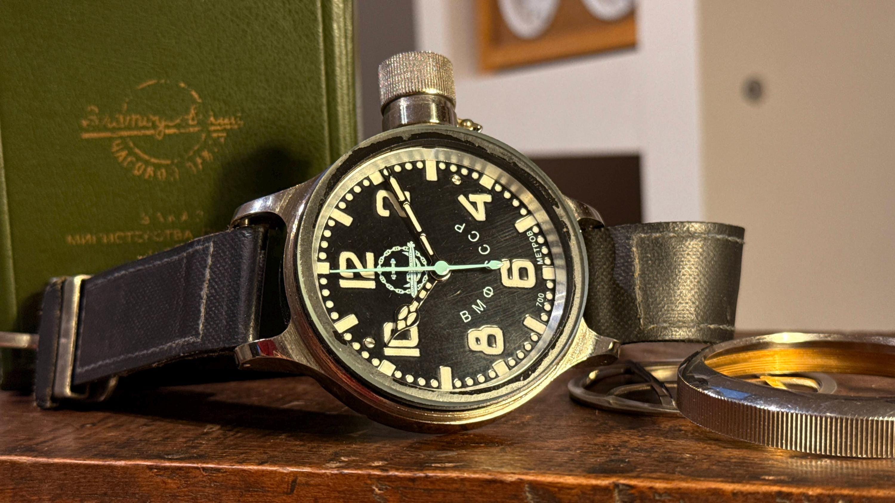 Uhren Russische Kampftaucheruhr Agat Zlatoust Alte Russische