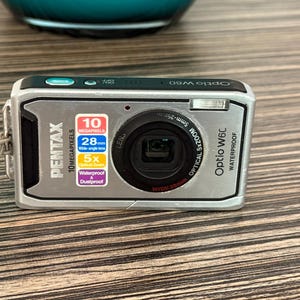 Pentax Optio W60 Underwater Digital Camera | 10.1MP, Silver - Etsy