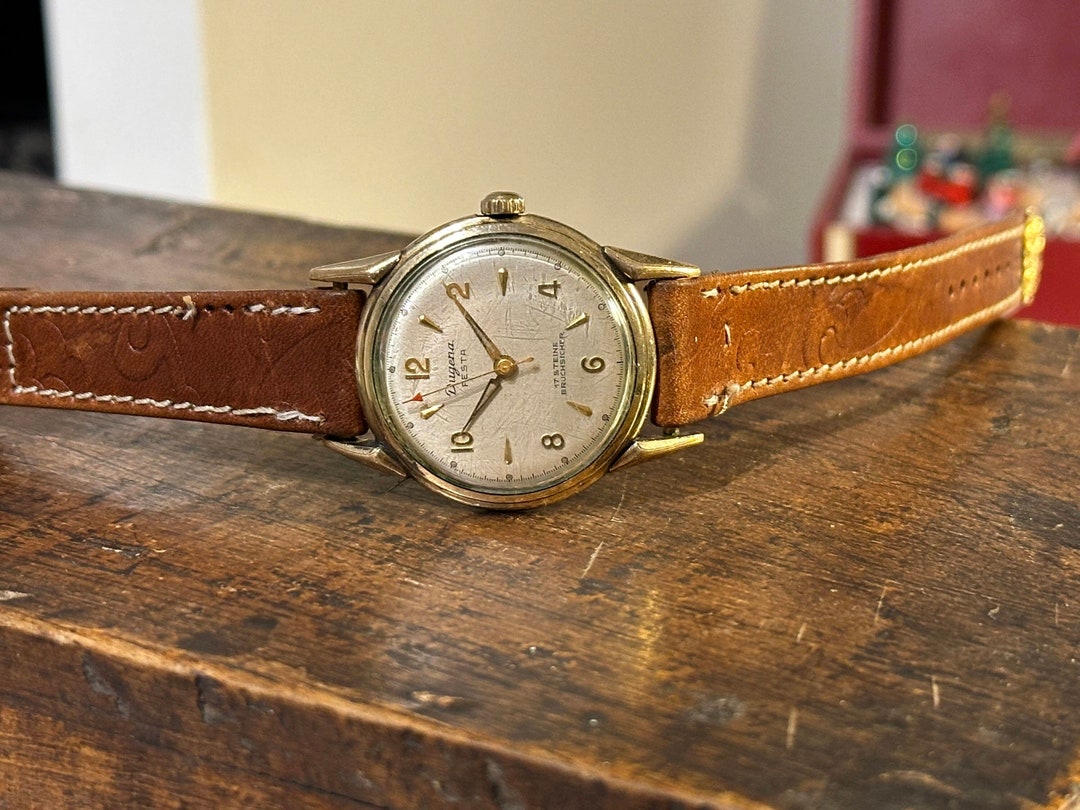 Dugena Damenuhr Gold 585 Dugena Festa Uhr Alt Dugena Festa Damen