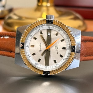 Sicura Yearling Vintage Diver Watch 39mm | Superb Condition & Unique Design | Men Water-Resistant Timepiece