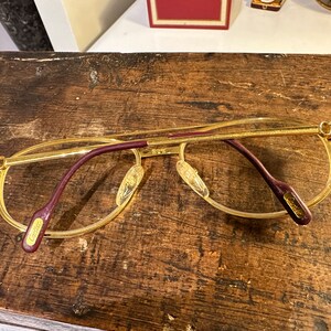 Cartier Glasses Frame Gold & Metal Aviator - Superb Quality Sunglasses, Luxury Eyewear, Fashion Accessory image 9