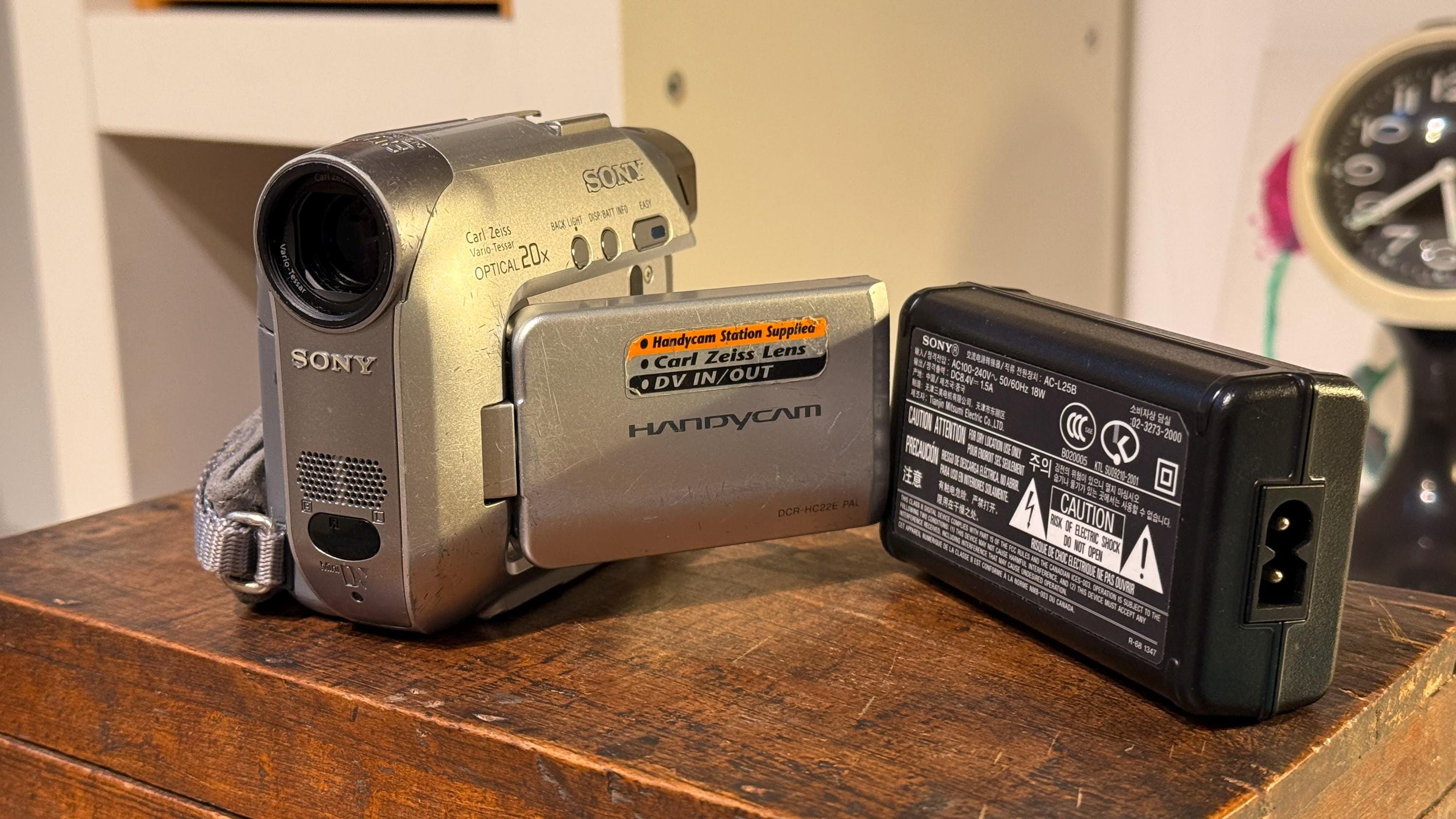 Sony Handycam DCR-HC22E Minidv Camcorder Silver | Portable Digital