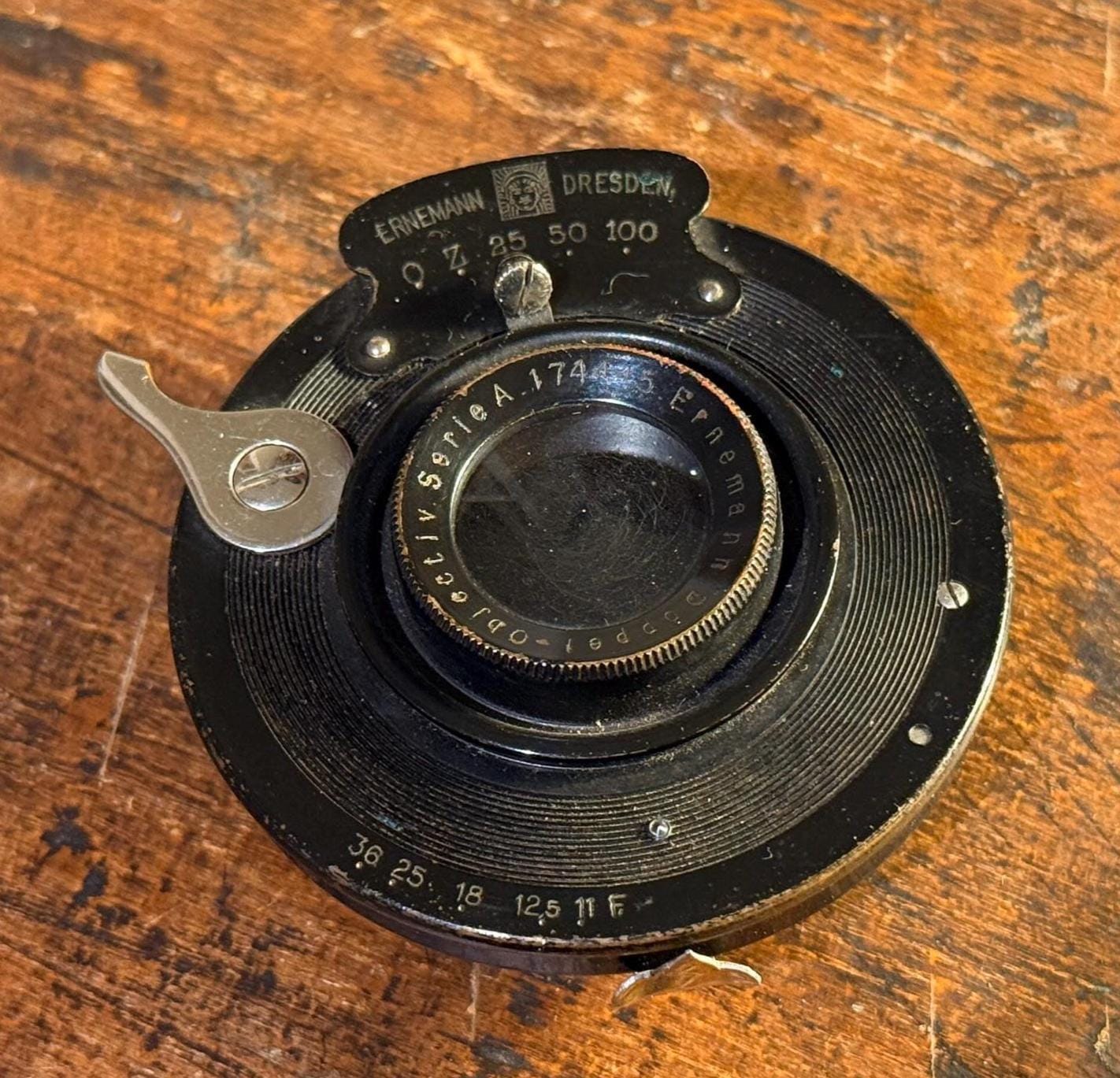 ◆100年物　エルネマン・ドレスデン　蛇腹 カメラ 1920年代　アンティーク ◇100年前 エルネマン・ドレスデン 蛇腹 カメラ 1920年代