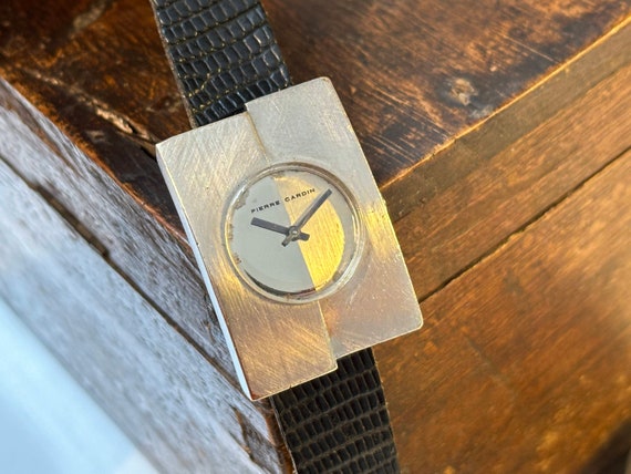 Pierre Cardin 1971 Vintage Op-art Wrist Watch - Jaeger 