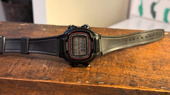 Vintage Casio W-726 Digital Watch | Retro 80s LCD Alarm Quartz