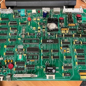 Vintage Alfia Services Chipboard Board0013G Computer Platine für Reparaturen und Sammler