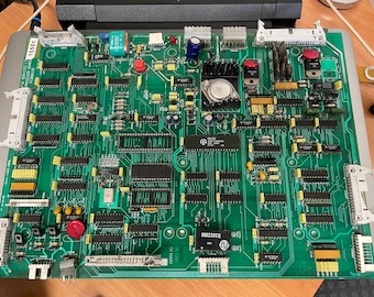 Placa de circuito impreso (PCB0013G) de Alfia Services, placa de procesador vintage para reparación y coleccionistas.