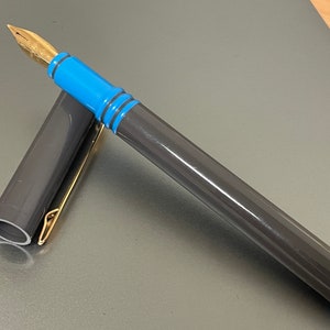 ウォーターマン ヴィンテージ 万年筆 細字 ブルーグレー