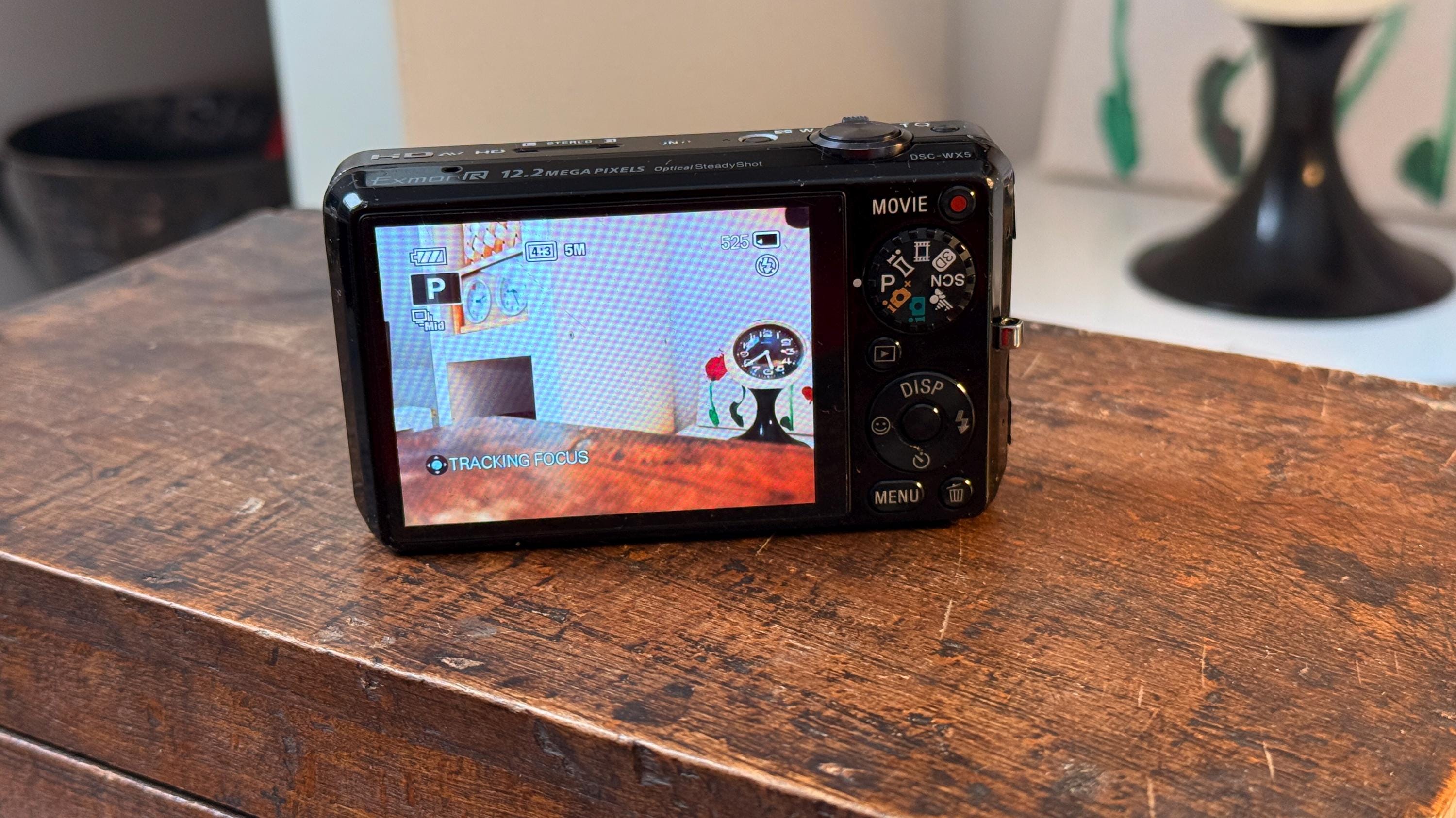Sony Cyber-shot DSC-WX5, 12.2 MP, 5x Optical Zoom Compact Camera 