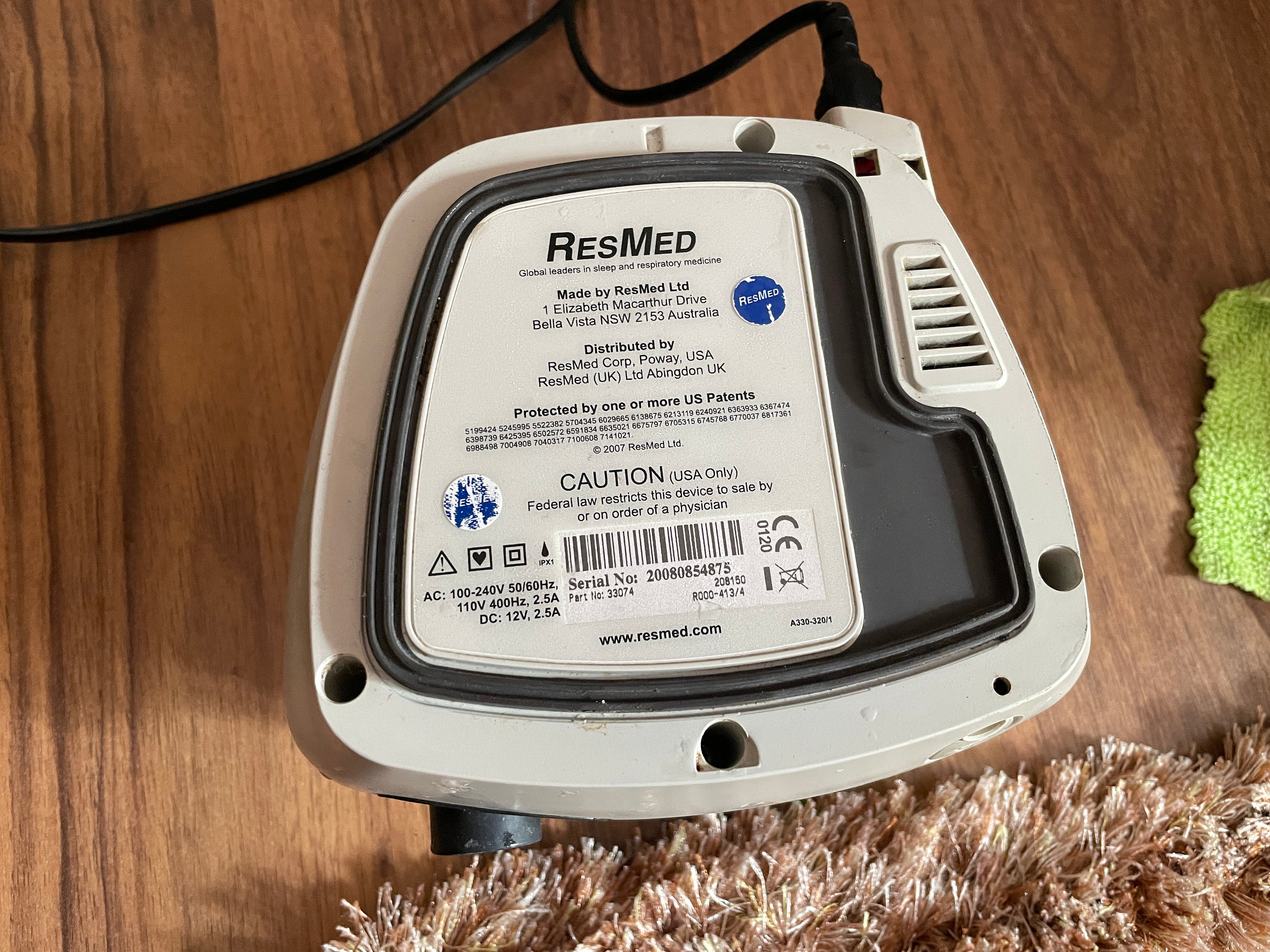 Resmed S8 Elite II EPR CPAP Machine Apnea Good Etsy Ireland