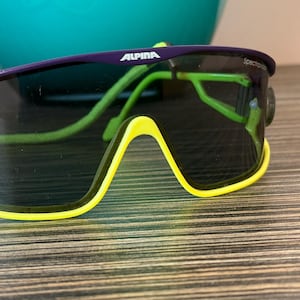 Vintage Alpina Spectravision Swing S Sunglasses - Made in Germany – Lightweight Sky Running & Outdoor Sports Eyewear