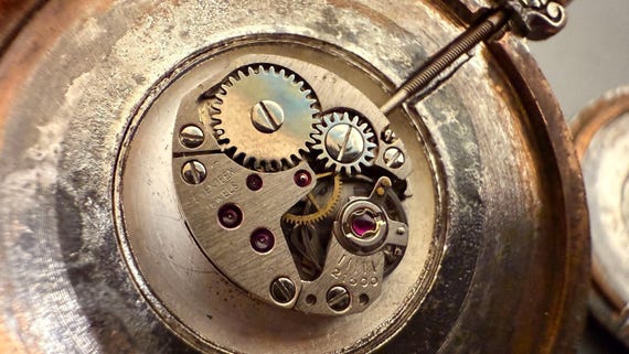 Angel Pocketwatch, Silver Mechanical Manual-wind Design With 1780