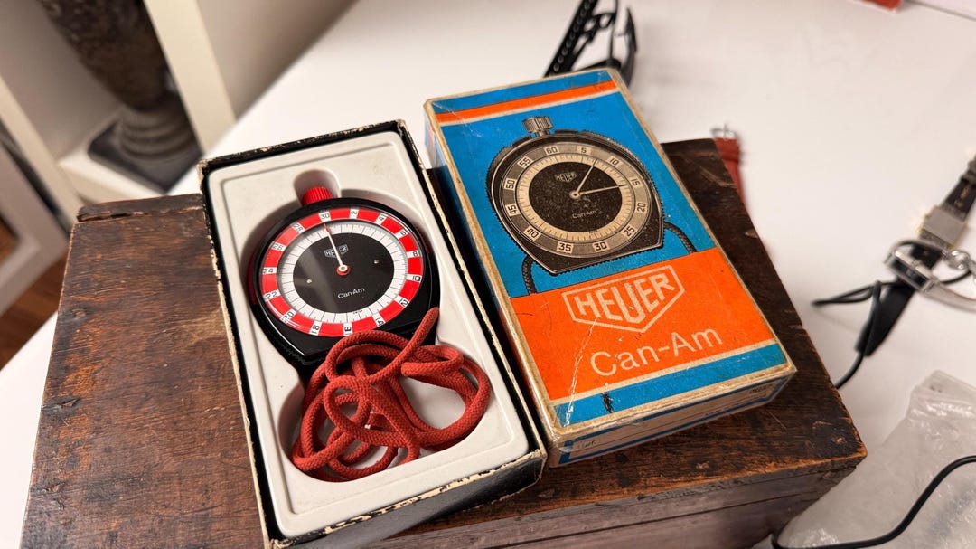 Tag Heuer Can Am Stopwatch Rally Racing | Vintage Sports Timer ...