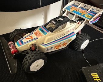 RC Car Frame Buggy 1:20 Scale Black NIKKO Night BOY Remote Control