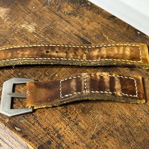Panerai Vintage Uhrenarmband 24mm mit individueller Schnalle in bester Qualität