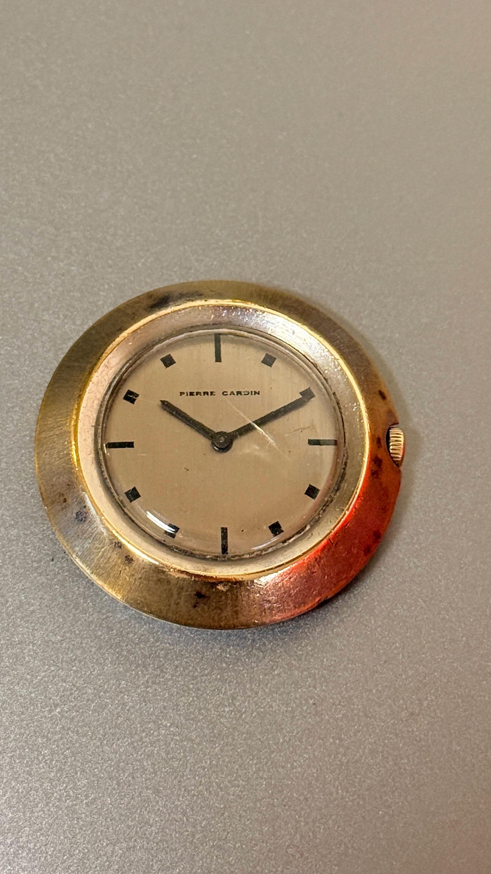 Pierre Cardin Jaeger Espace Space UFO Case 39mm Jumbo Vintage