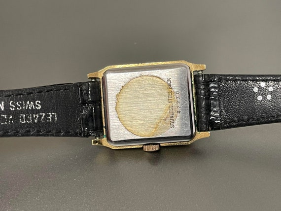 Vintage ARSA Womens Black Mechanical Watch RUNS Vintage Arsa Watch In Non Working Condition For Parts Or  main image 4