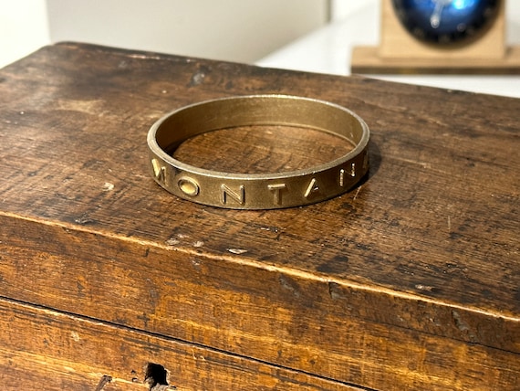 Vintage Claude Montana Paris Bracelet – Designer Statement Fashion 