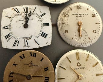 Uhrwerke baume mercier longines certina ersatzteile reparatur