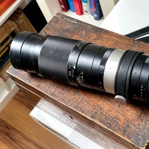 Auto Admiral 300mm Vintage Telephoto Camera Lens - 5.5 f/Stop, Retro Photography Gear & Accessories