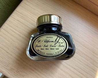 Encre bleue Reform vintage fabriquée en Allemagne