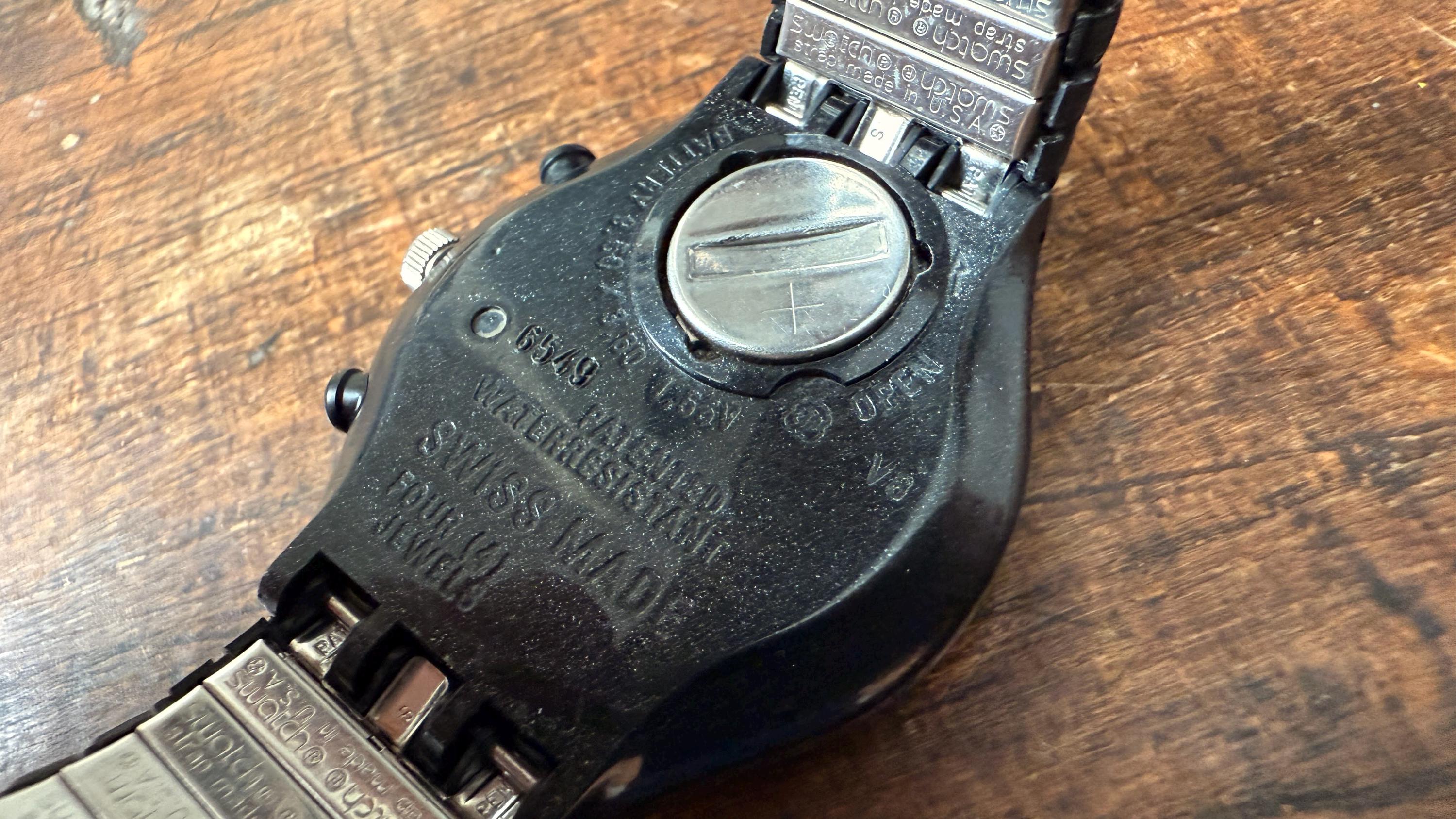 スウォッチ 腕時計 SCB120 CDプレーヤー クロノグラフ 1997年製