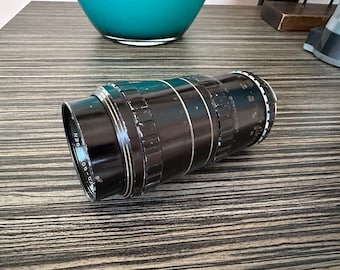 Vintage Isco Göttingen 180mm Telephoto Lens for Exa Exakta Cameras