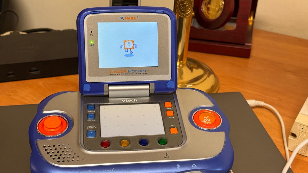 Vtech Cyber Pocket Learning System Handheld Educational