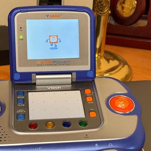 VTech V.Smile Cyber Pocket Learning System Handheld Educational Gaming Console for Kids