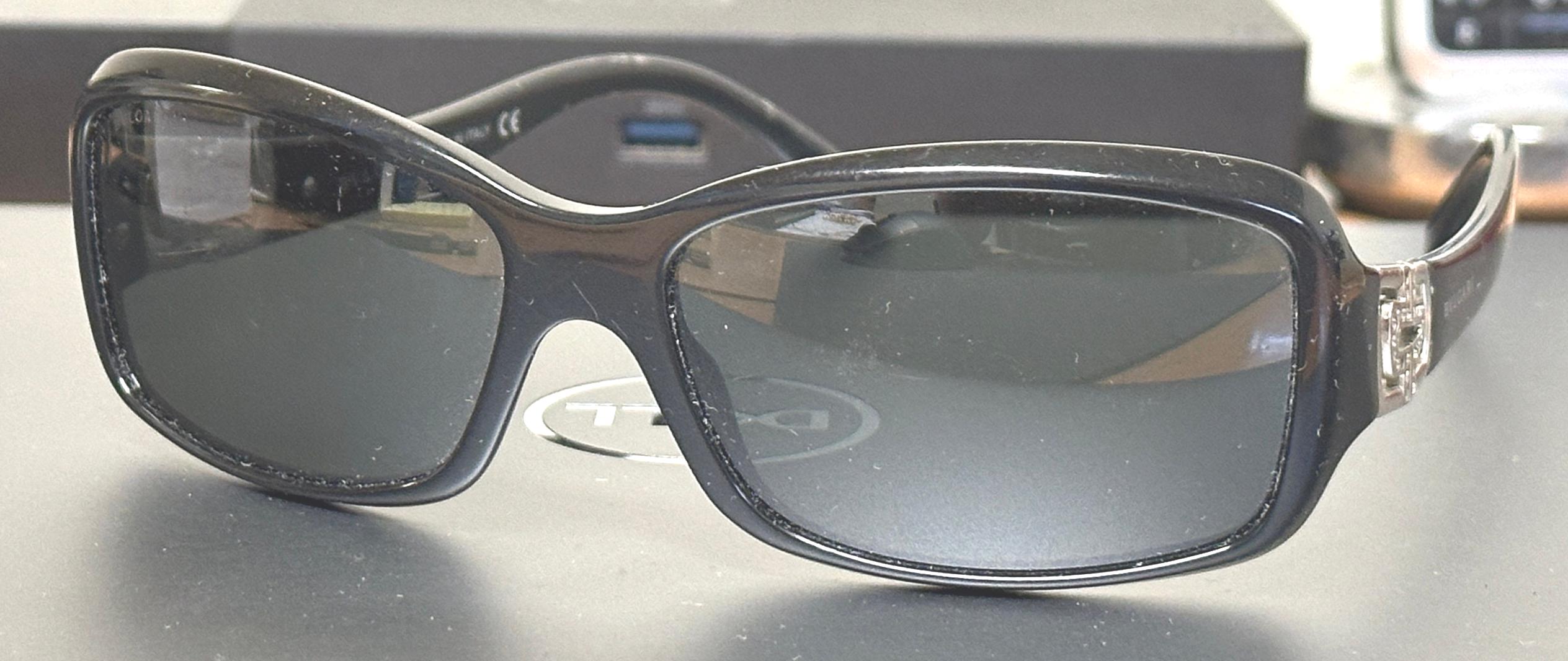 Bvlgari 8021-B Sunglasses BULGARI Crystal Shield Sunglasses – Finer Things Luxury Vintage main image 4