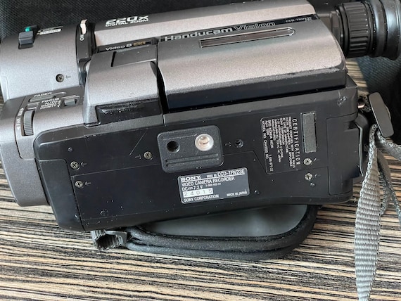 Sony CCD TRV23E PAL Vintage Casette Hi8 Video Camera - Etsy