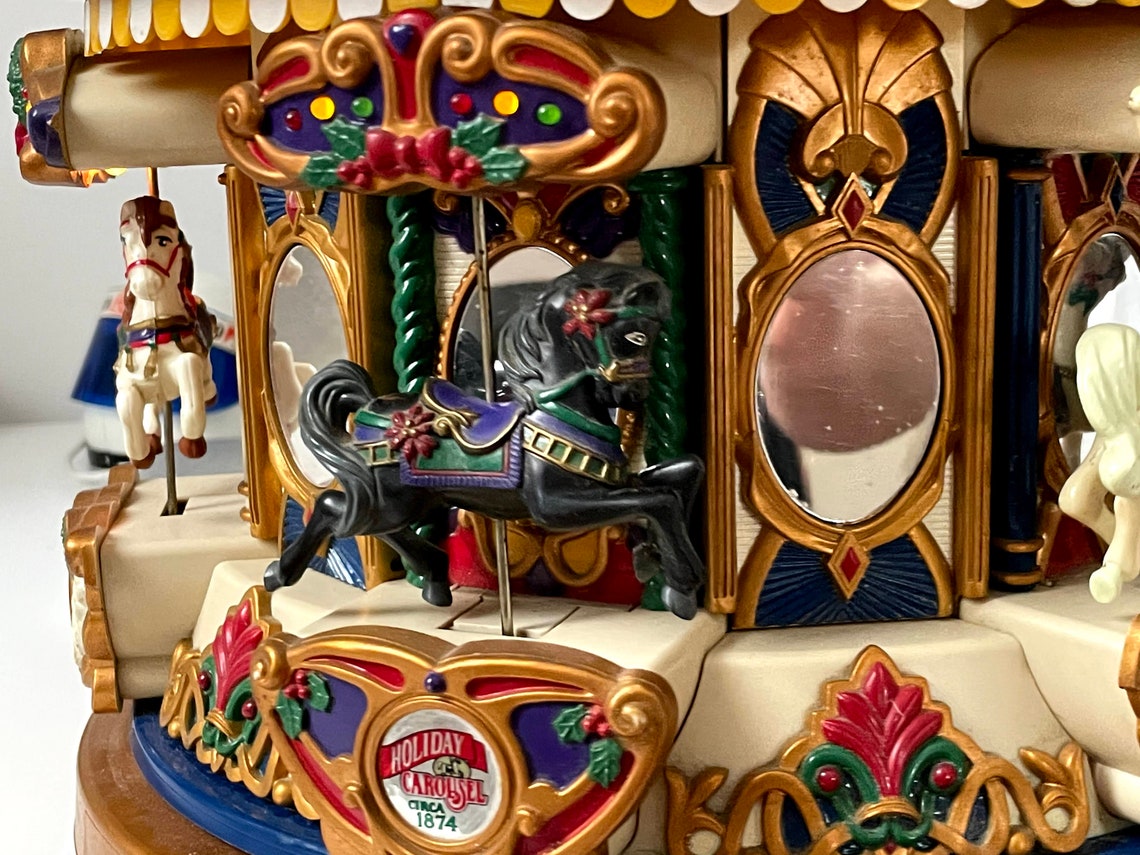 Vintage Christmas Carousel 