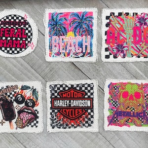 Trucker Hat Patches, Hat Bar, Frayed Patches, Raggedy Patches, Country Western Patches, Snarky Patches, Trendy Patches, Patches Distressed