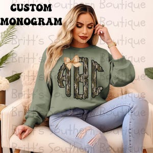 Custom Scalloped Camo Monogram PNG Custom Design Duck hunting shirt design old school camo PNG Camo shirt Camouflage Scallop Monogram
