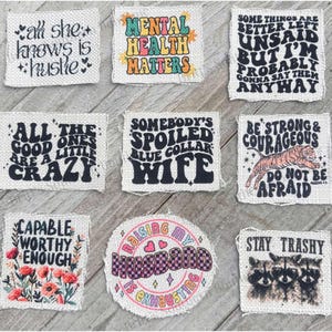 Trucker Hat Patches, Hat Bar, Frayed Patches, Raggedy Patches, Country Western Patches, Snarky Patches, Trendy Patches, Patches Distressed