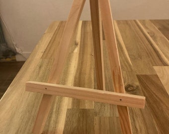 Mini-Staffelei aus Holz