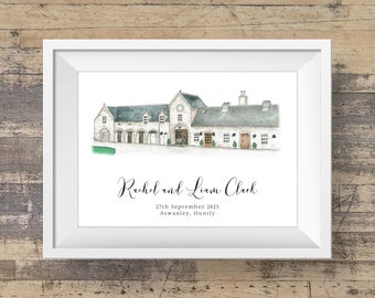 Aswanley, Aswanley Wedding Venue, Personalised Wedding Gift, Personalised, Scottish Venue, Anniversary Gift, Wedding